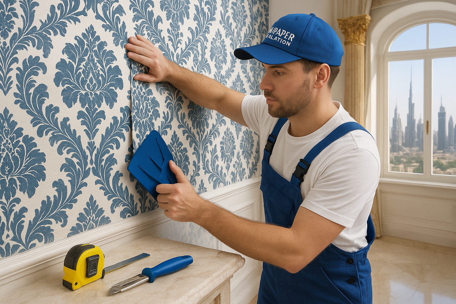 Professional Wallpaper Installation Services Dubai